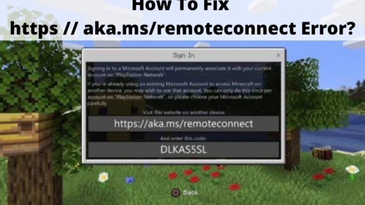 aka/.ms/remoteconnect