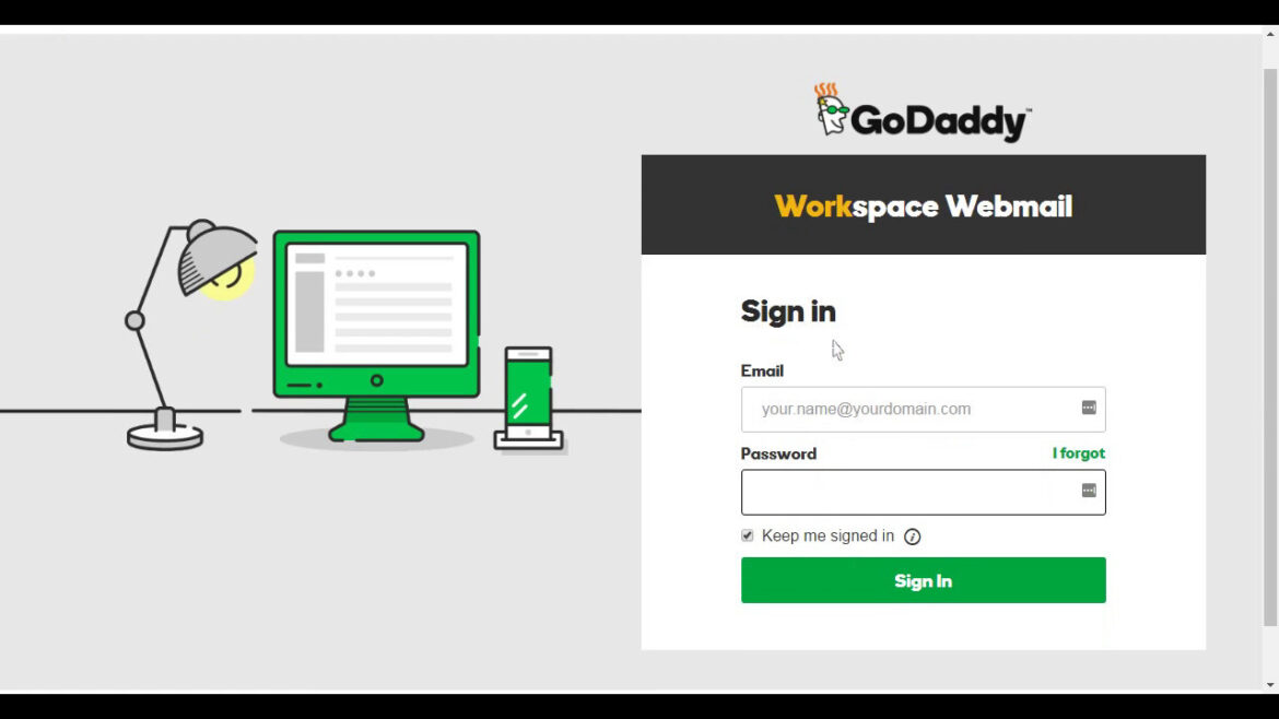 godaddy workspace email login